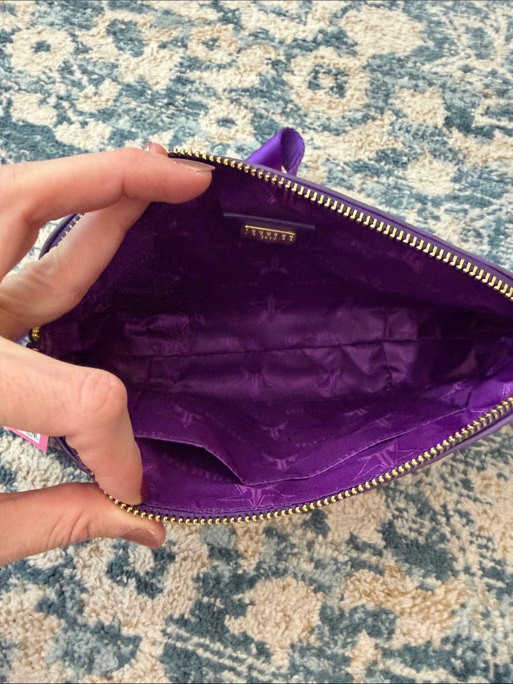 Jeffree Star Purple Star Accent Crossbody Belt Bag - Picture 9 of 12